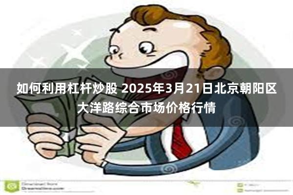 如何利用杠杆炒股 2025年3月21日北京朝阳区大洋路综合市场价格行情